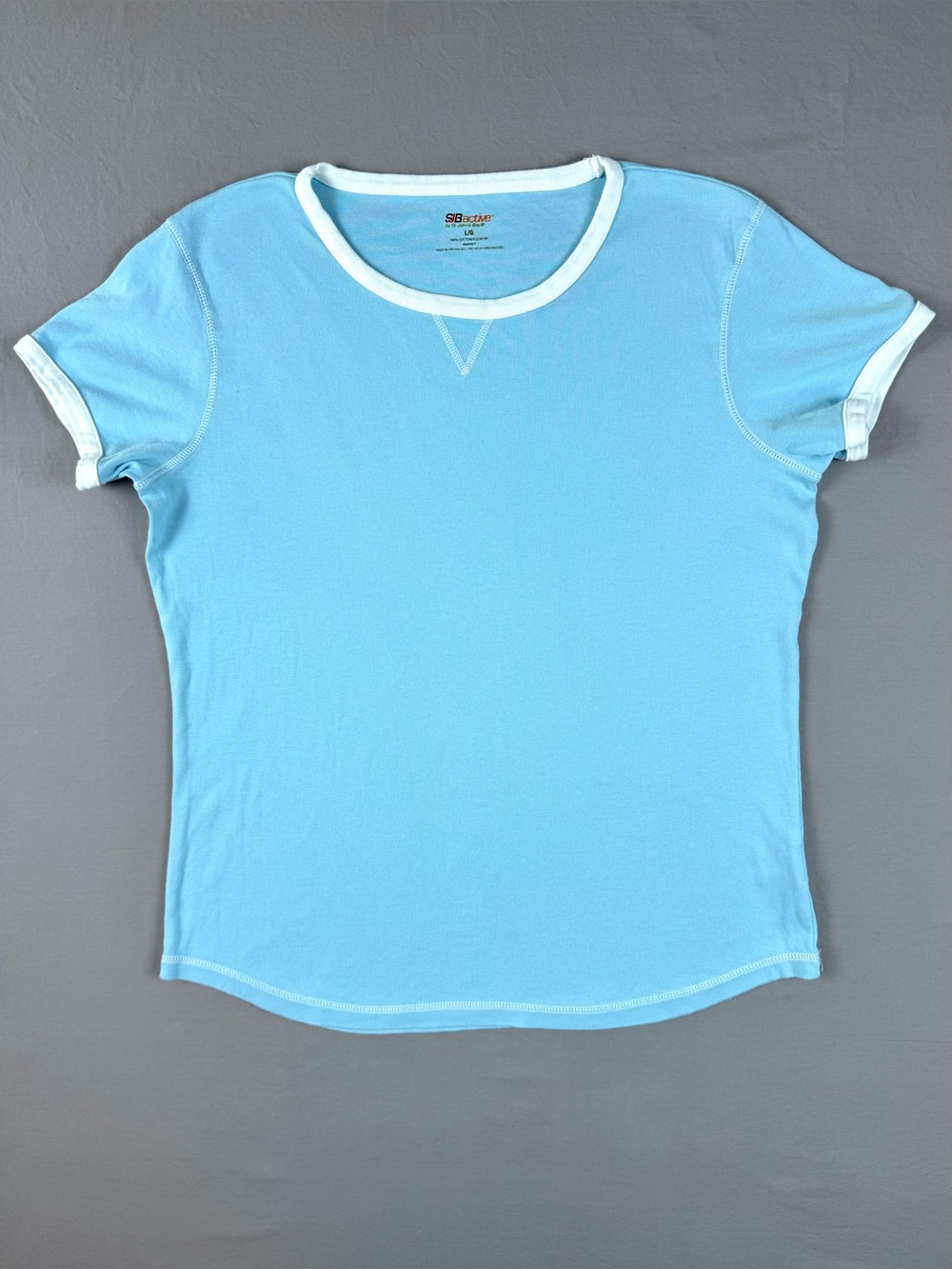 Vintage Cotton Ringer Tee